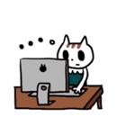ふわーっと伝えるネコ（個別スタンプ：36）