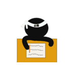 顔だけ顔無し（個別スタンプ：39）
