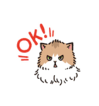 もふもふ長毛ネコくん（個別スタンプ：3）
