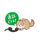 もふもふ長毛ネコくん（個別スタンプ：5）