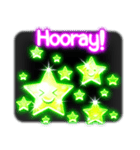 Glowing Stickers (Best With Black Theme)（個別スタンプ：4）
