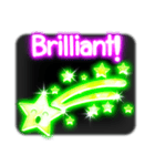 Glowing Stickers (Best With Black Theme)（個別スタンプ：25）