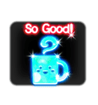 Glowing Stickers (Best With Black Theme)（個別スタンプ：30）