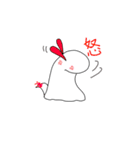シロウサギウミウシさん（個別スタンプ：16）