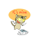 Cat M Eng.Ver（個別スタンプ：31）