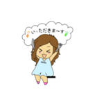 PaPaとmeGu（個別スタンプ：6）