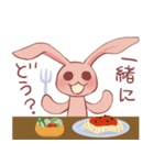 うさぎカフェ（個別スタンプ：9）