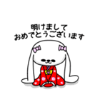 うさわんこ「女の子用」（個別スタンプ：40）