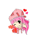 TyrannosaurusGirl doesn't take off hat 2（個別スタンプ：8）