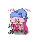 TyrannosaurusGirl doesn't take off hat 2（個別スタンプ：26）