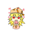 TyrannosaurusGirl doesn't take off hat 2（個別スタンプ：30）