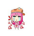 TyrannosaurusGirl doesn't take off hat 2（個別スタンプ：32）