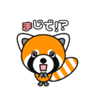 レッサーパンダと楽しくトーク！（個別スタンプ：38）