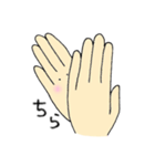 手は語る（個別スタンプ：38）