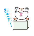 ネコの会話スタンプ（個別スタンプ：1）