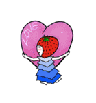 Strawberry Girl（個別スタンプ：2）