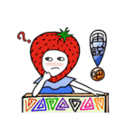 Strawberry Girl（個別スタンプ：14）