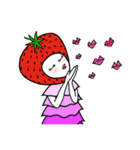 Strawberry Girl（個別スタンプ：15）