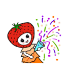 Strawberry Girl（個別スタンプ：17）