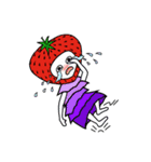 Strawberry Girl（個別スタンプ：26）