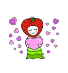 Strawberry Girl（個別スタンプ：28）