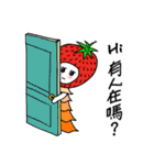 Strawberry Girl（個別スタンプ：33）