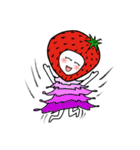Strawberry Girl（個別スタンプ：34）