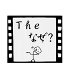 白黒映画（個別スタンプ：20）