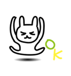 へたうさぎ（個別スタンプ：4）