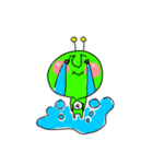 火星から来た緑のアイツ（個別スタンプ：38）