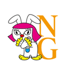 まるでウサギ（個別スタンプ：26）
