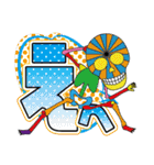 ポップ骸骨（個別スタンプ：33）
