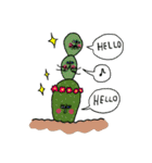 へんないきものスタンプ さぼてん版（個別スタンプ：6）