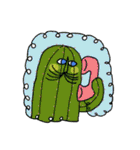 へんないきものスタンプ さぼてん版（個別スタンプ：25）