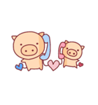 Love Love Pig（個別スタンプ：7）