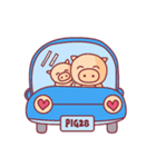 Love Love Pig（個別スタンプ：13）