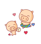 Love Love Pig（個別スタンプ：14）