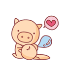 Love Love Pig（個別スタンプ：17）