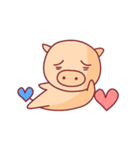 Love Love Pig（個別スタンプ：23）