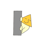 鬱陶しいさんかく（個別スタンプ：35）