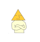 鬱陶しいさんかく（個別スタンプ：36）