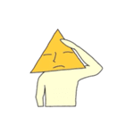 鬱陶しいさんかく（個別スタンプ：40）