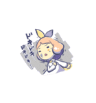 にゃんことおんなのこ（個別スタンプ：22）