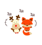 Little Reindy and Foxy（個別スタンプ：24）