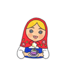いろんな世界の人々（個別スタンプ：24）