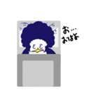 アフロペンギン ペンぞ〜（個別スタンプ：4）