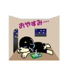 黒柴テリーちゃん（個別スタンプ：14）