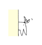 しろいぬ、全力しっぽの日々（個別スタンプ：2）