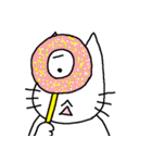 Mofu-san and Donut（個別スタンプ：14）