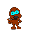 Dog with glasses（個別スタンプ：6）